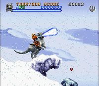 Super Star Wars - The Empire Strikes Back, capture d'écran